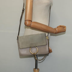 Chloe Faye Crossbody Leather and Suede