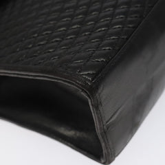 Bally Vintage Handbag Quilted Leather