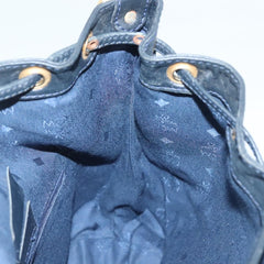 MCM Drawstring Shoulder Bag Leather