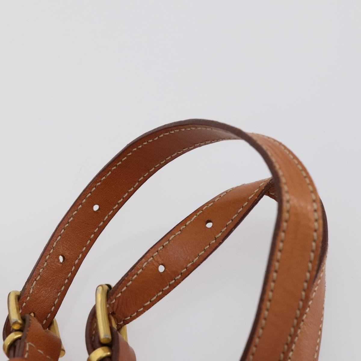 Celine Vintage Macadam Backpack Canvas and Leather