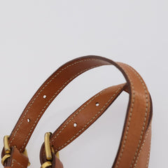 Celine Vintage Macadam Backpack Canvas and Leather