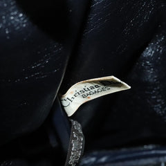 Christian Dior Vintage Trotter Boston Bag Diorissimo Canvas