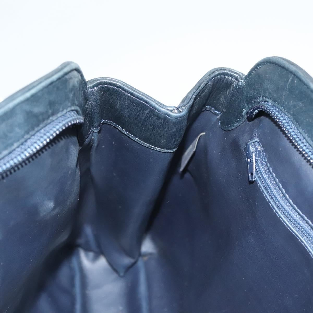 Bally Vintage Chain Shoulder Bag Quilted Leather