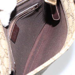 Gucci Flat Messenger Bag GG Canvas