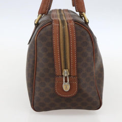 Celine Boston Bag Triomphe Coated Canvas