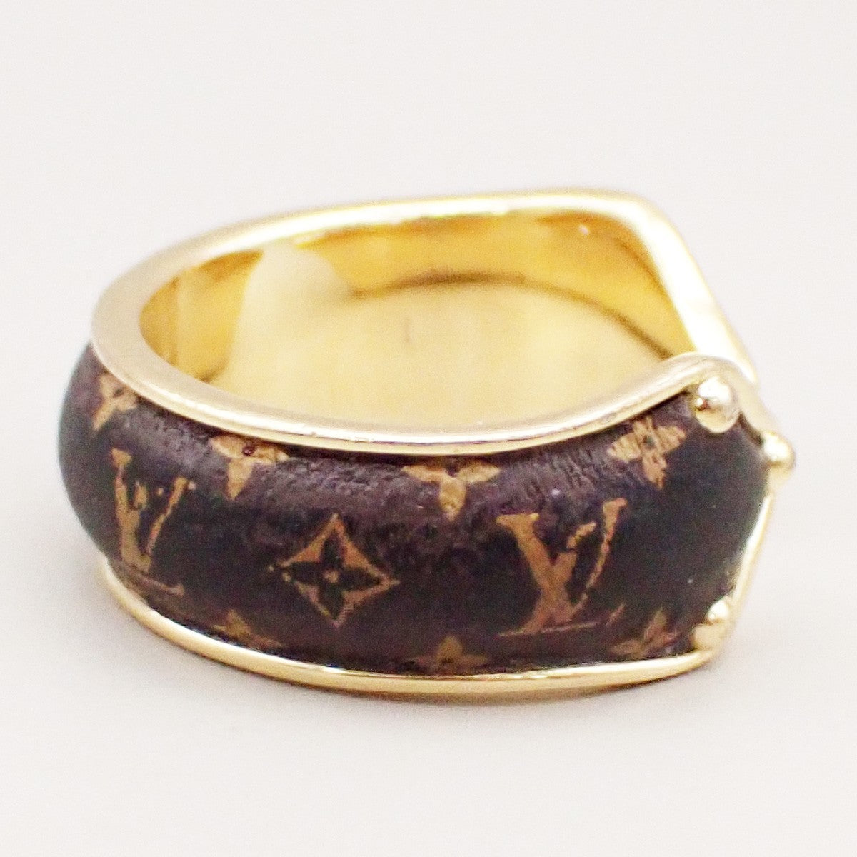 Louis Vuitton Berg Sweet Monogram Ring Metal with Enamel