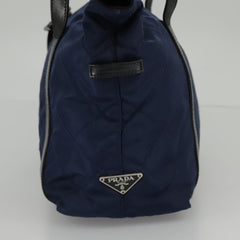 Prada Chain Shoulder Bag Quilted Tessuto