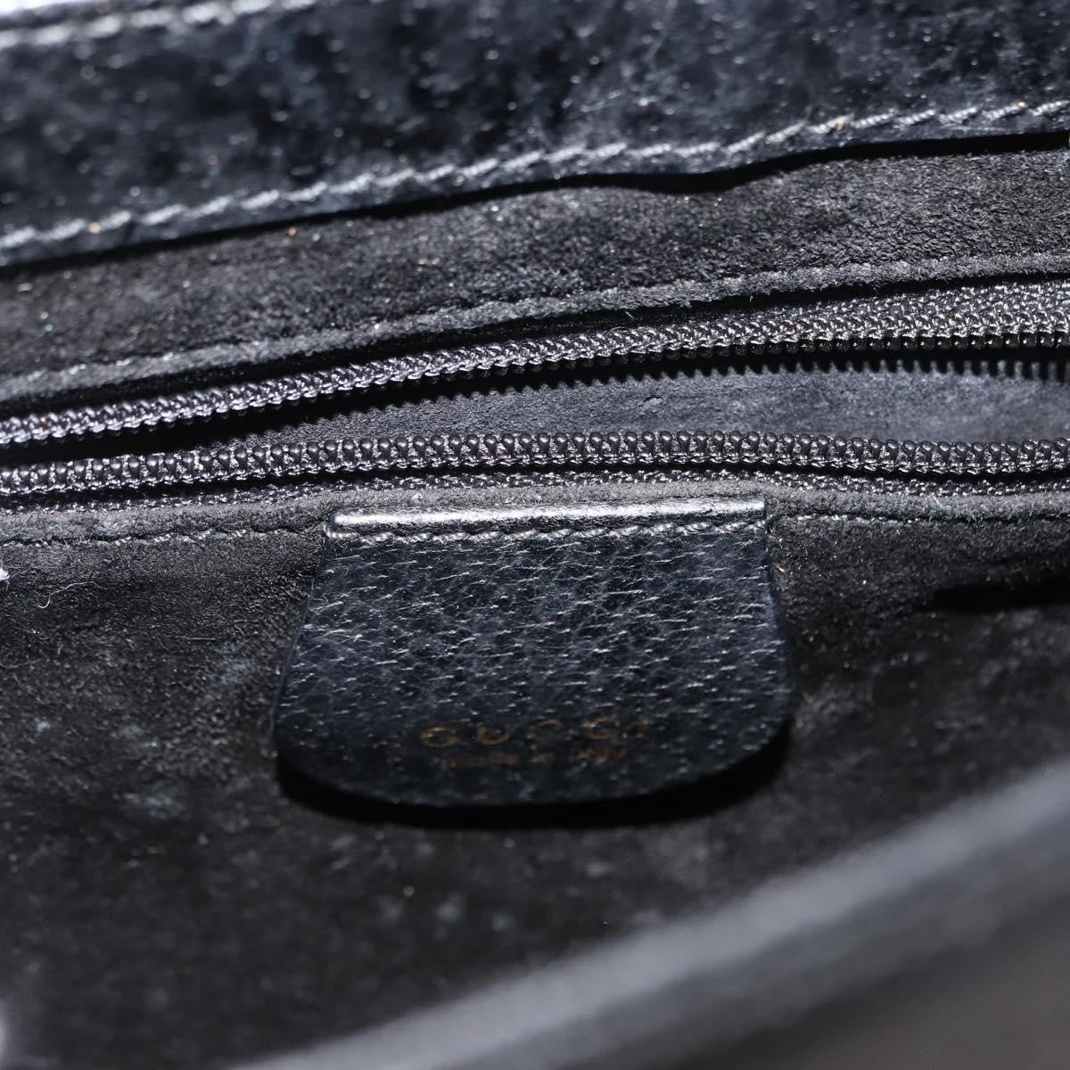 Gucci Vintage Bamboo Handle Bag Leather