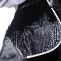 Prada Double Pocket Shoulder Bag Tessuto