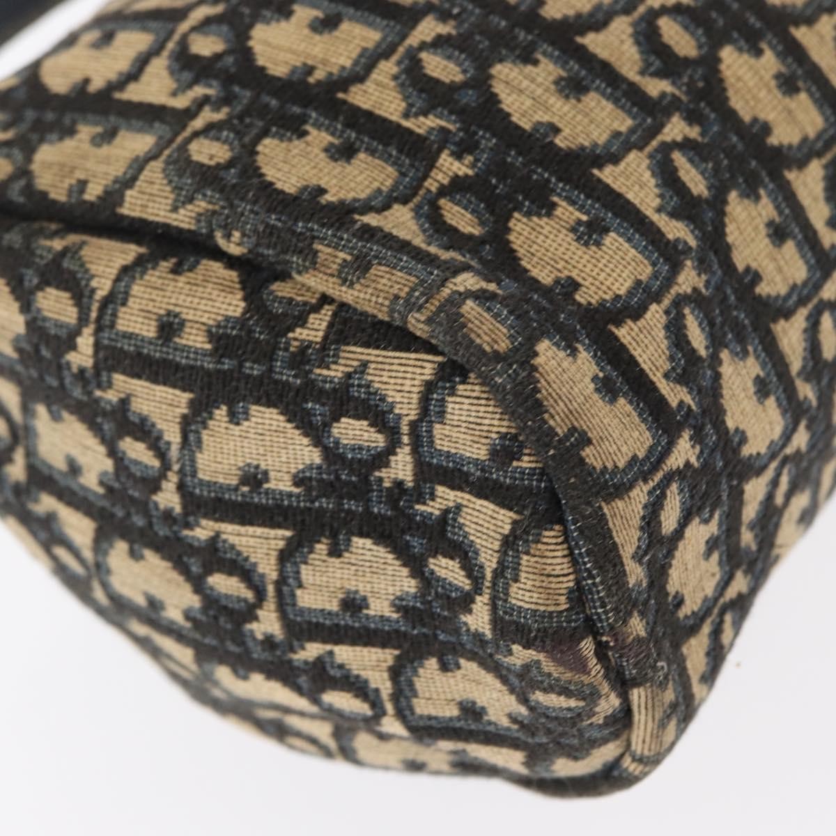 Christian Dior Vintage Trotter Handbag Canvas