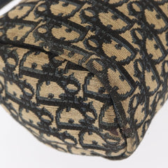 Christian Dior Vintage Trotter Handbag Canvas