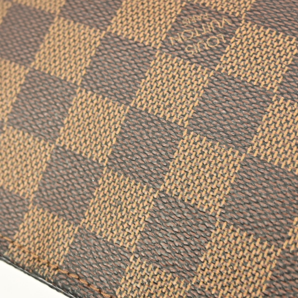 Louis Vuitton Trousse Make Up Bag Damier Canvas