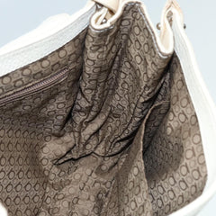 Salvatore Ferragamo Gancini Shoulder Bag Leather