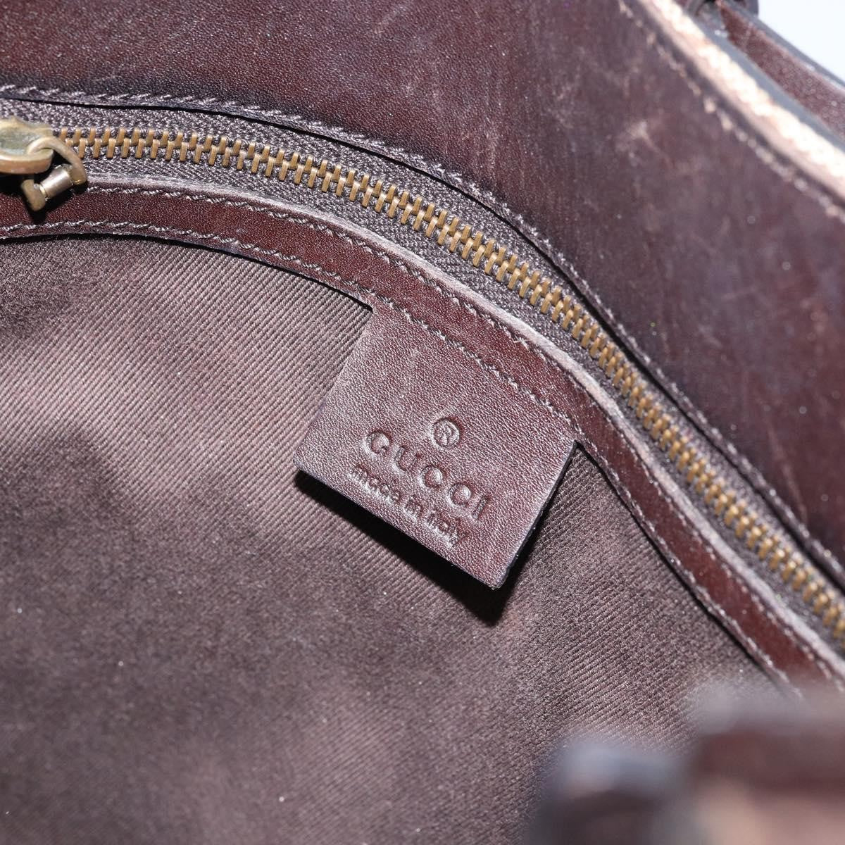 Gucci Belted Bucket Tote GG Canvas with Leather