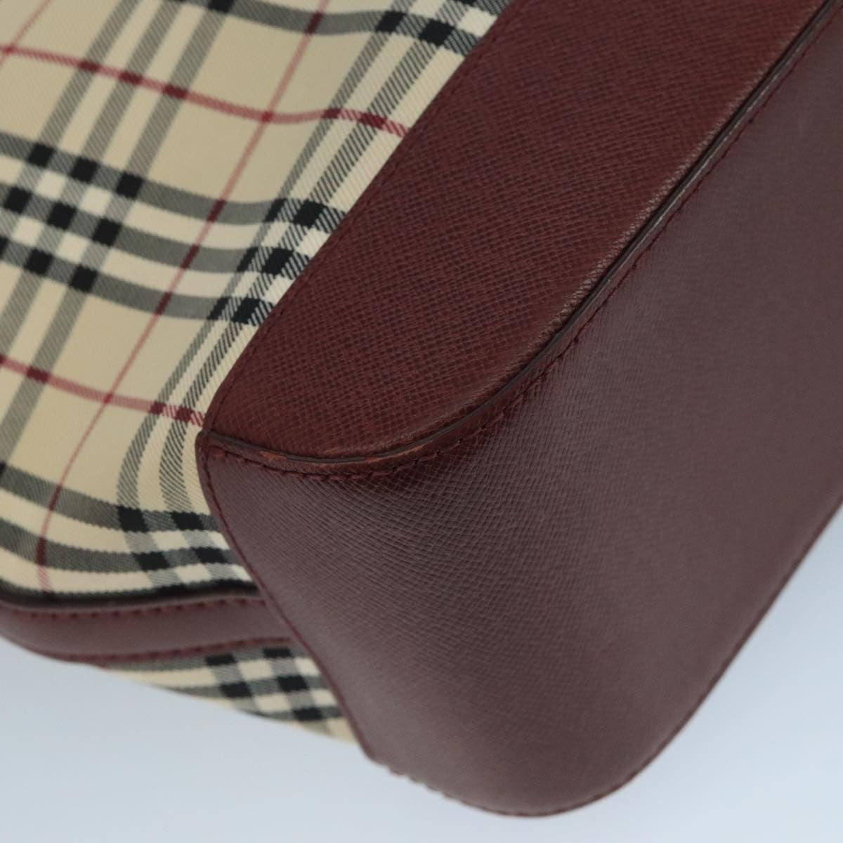 Burberry Nova Check Tote canvas check pattern