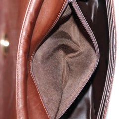 Bally Vintage Chain Shoulder Bag Quilted Leather