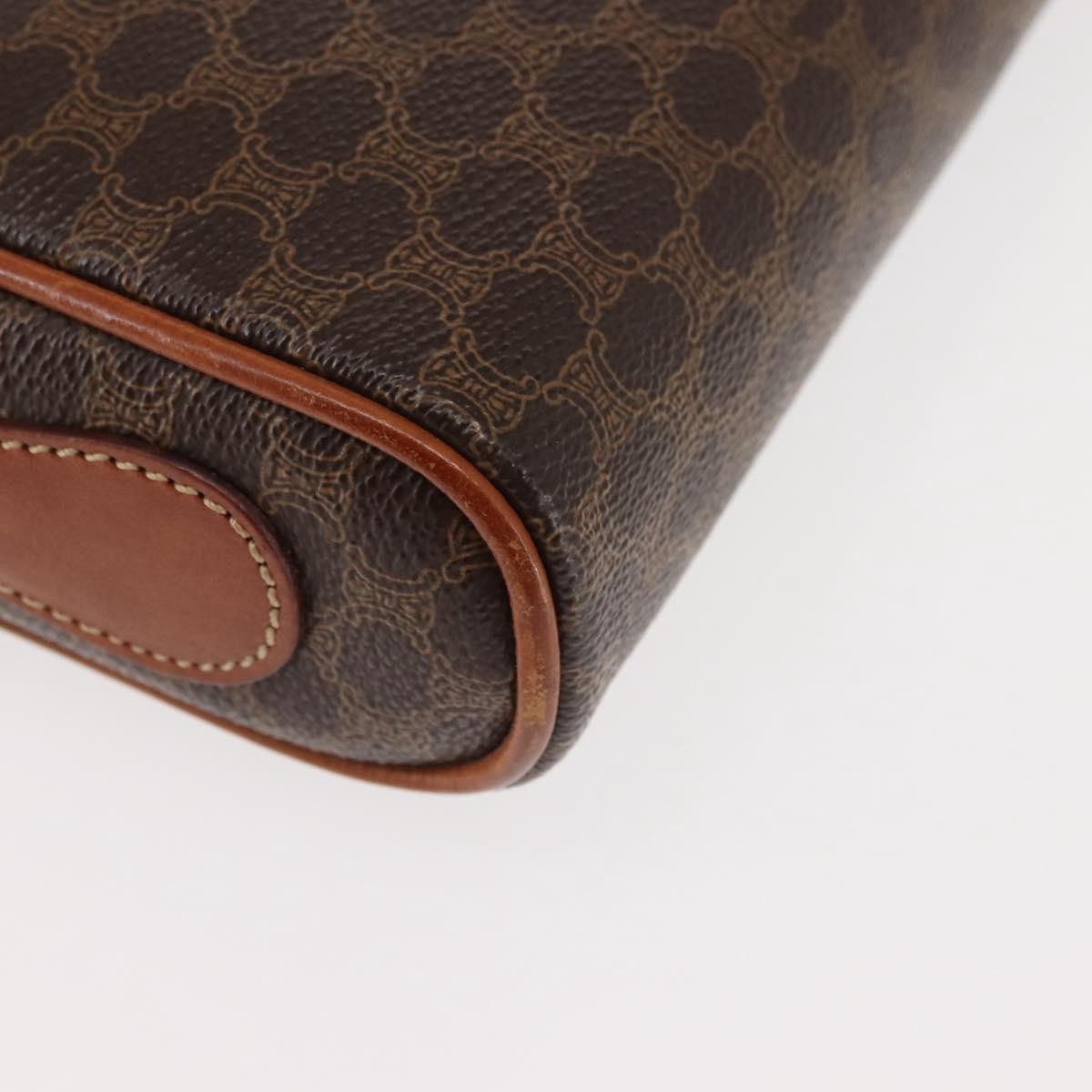 Celine Macadam Shoulder Bag PVC Leather