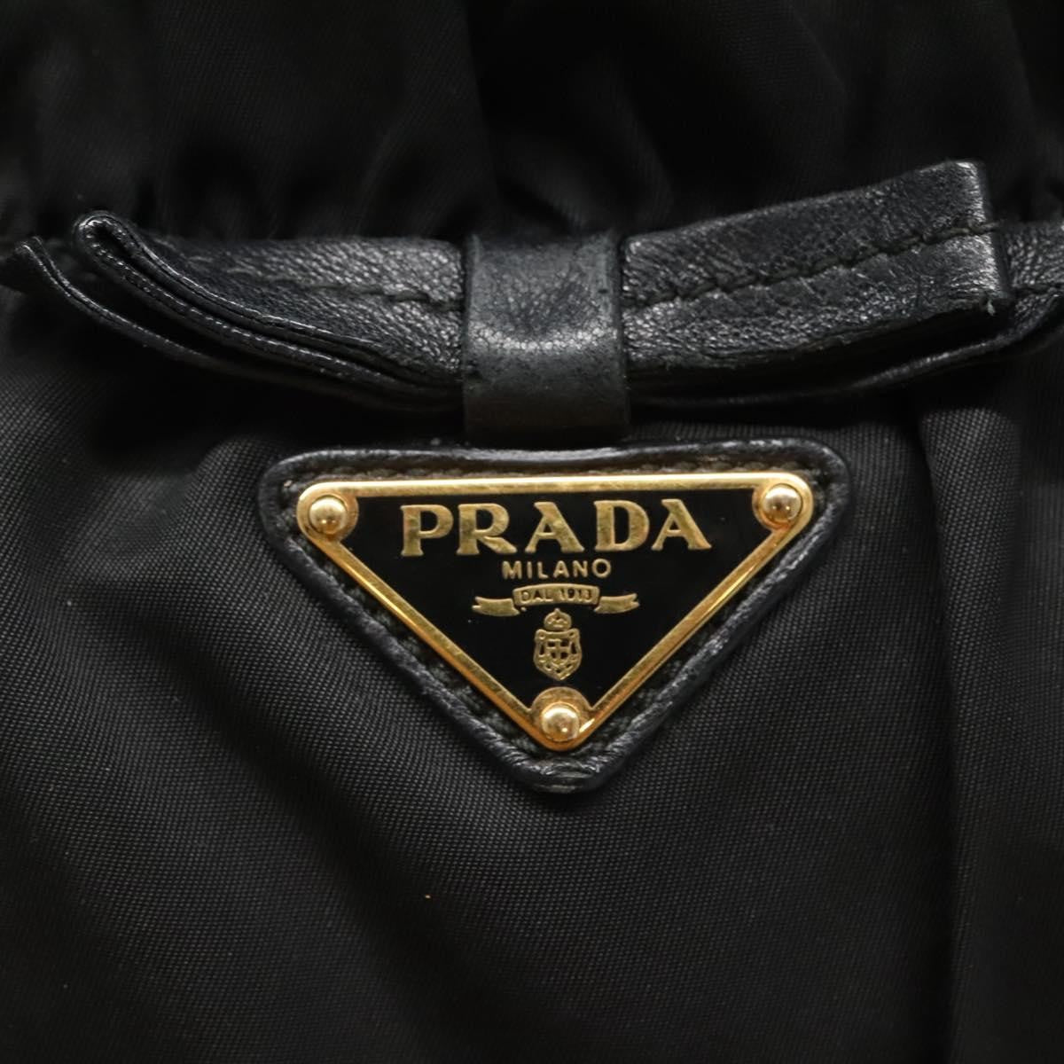 Prada Bow Convertible Tote Tessuto