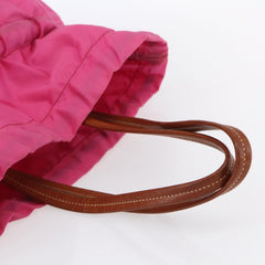 Prada Logo Drawstring Tote Tessuto