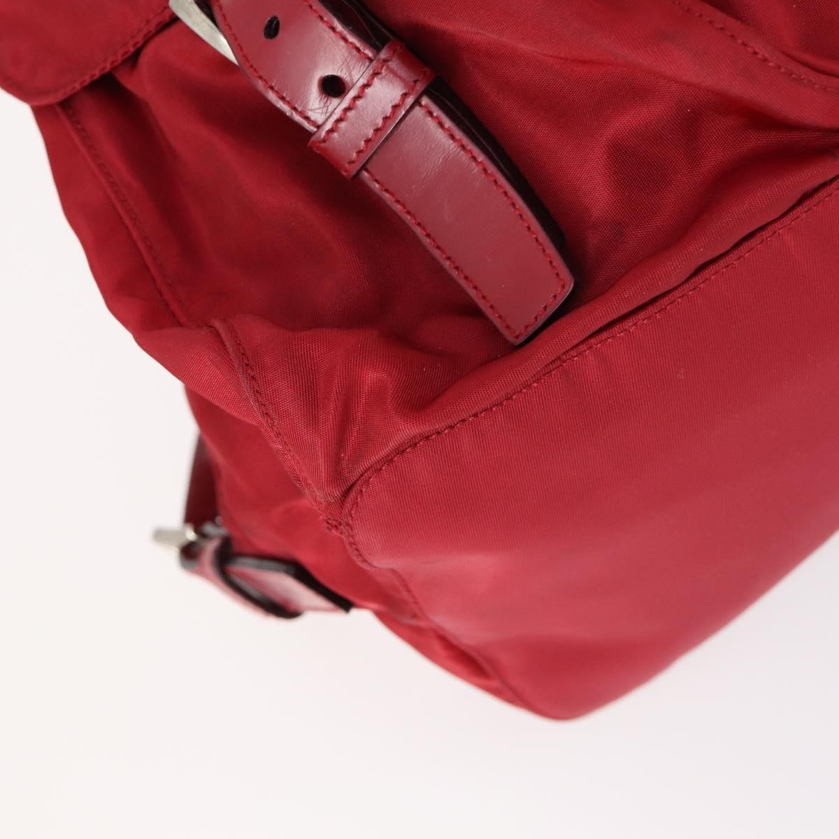 Prada Double Front Pocket Backpack Tessuto