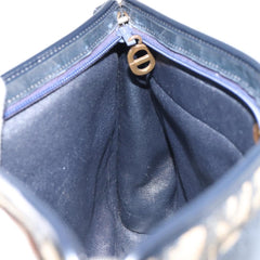 Christian Dior Vintage Trotter Shoulder Bag Canvas