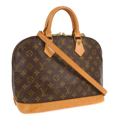 Louis Vuitton Alma Handbag Monogram Canvas