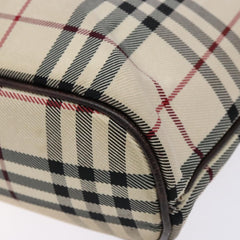 Burberry Nova Check Tote Canvas and Leather