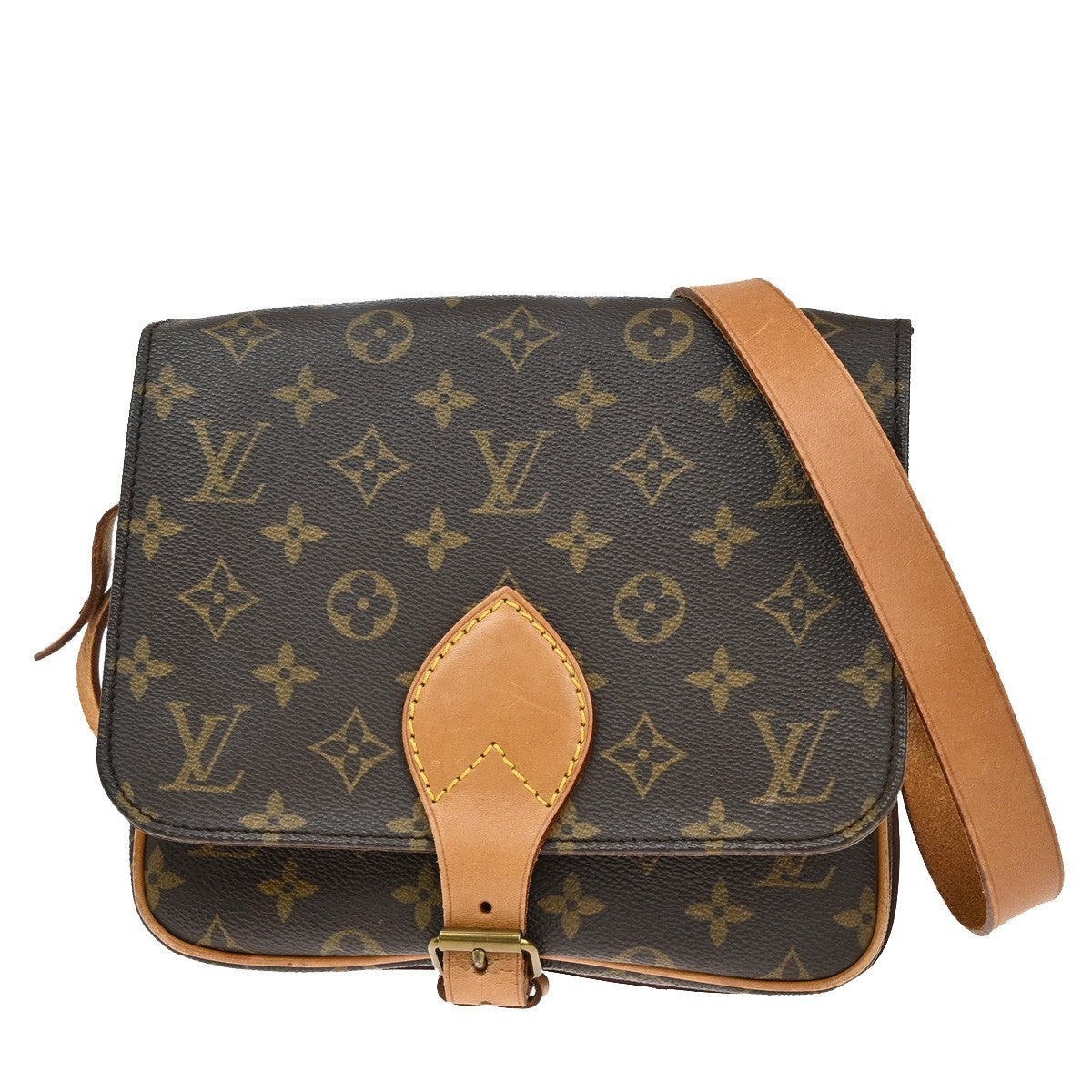 Louis Vuitton Cartouchiere Handbag Monogram Canvas