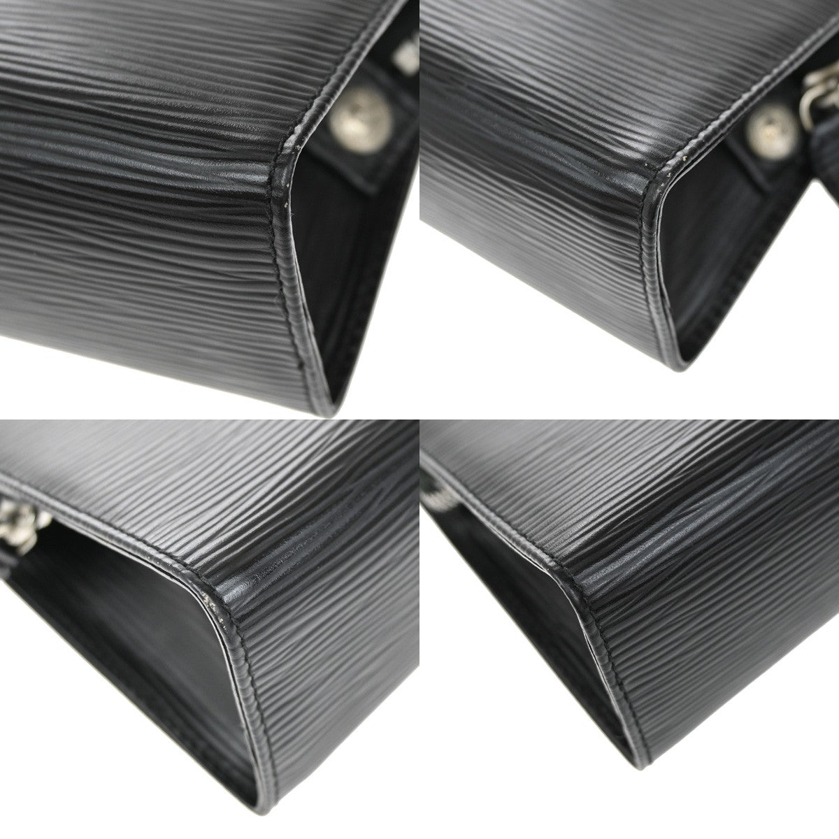 Fendi FENDI Logo Clutch Leather