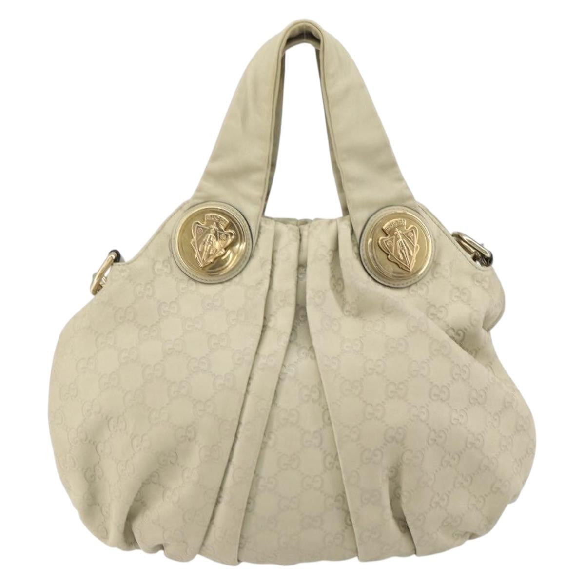 Gucci Hysteria Convertible Top Handle Bag Guccissima Leather