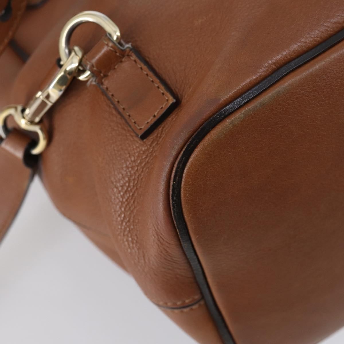 Chloe Faye Backpack Leather and Suede