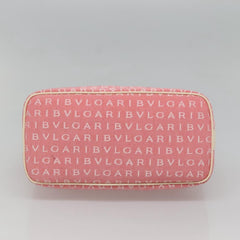 Bvlgari B.Zero1 Logomania Bag Canvas with Leather