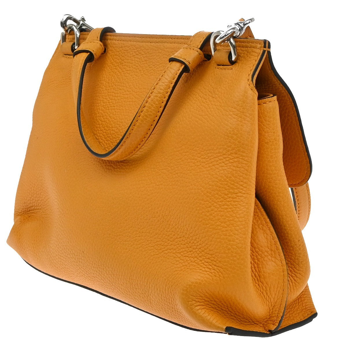 Gucci Bamboo Daily Top Handle Bag Leather