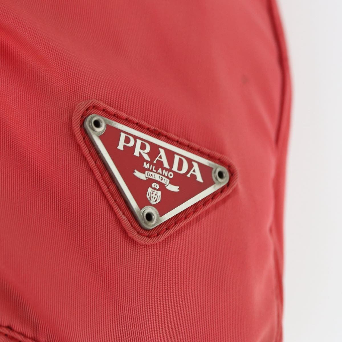Prada Logo Flat Tote Bag. Nylon Tessuto