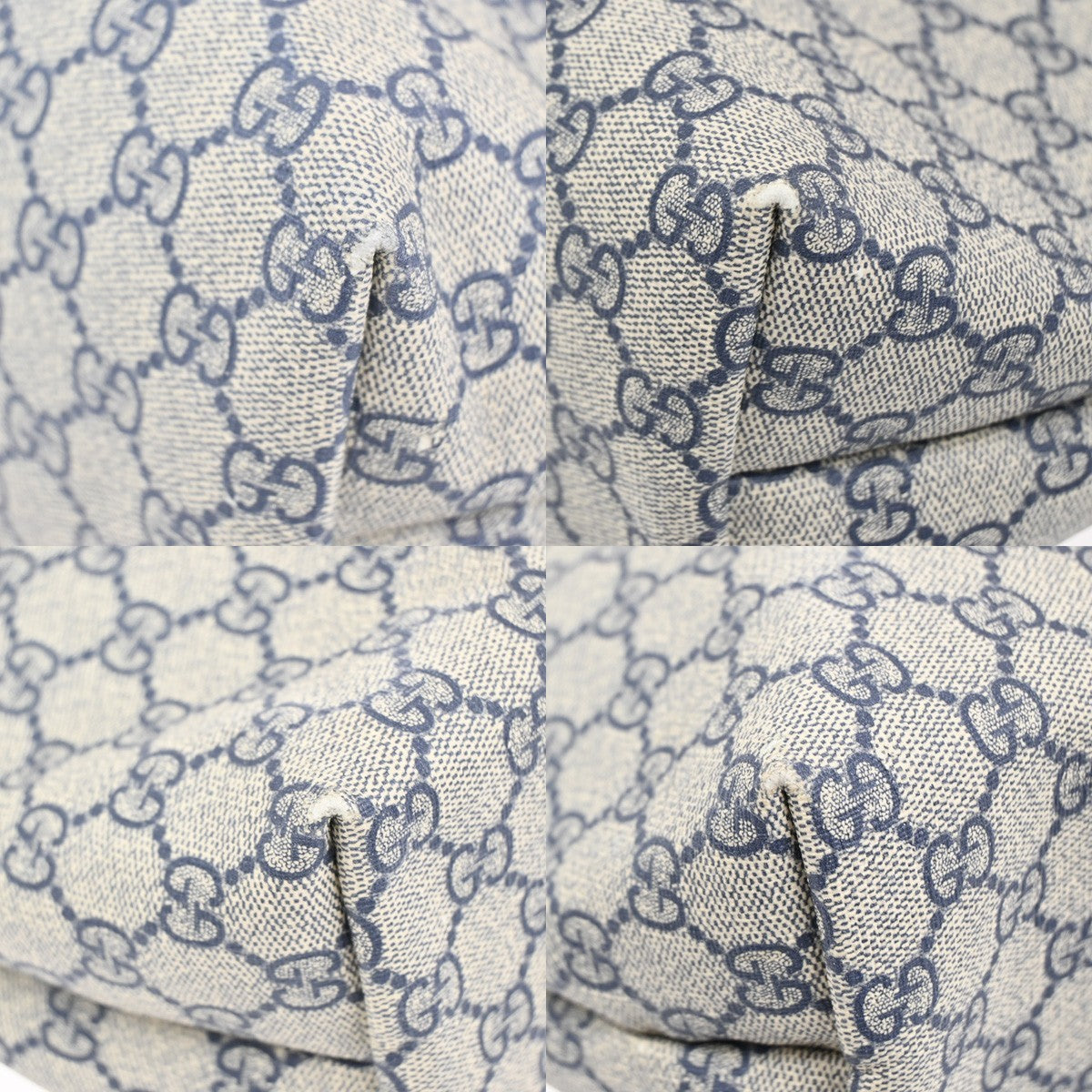 Gucci Plus Tote GG Coated Canvas with Leather