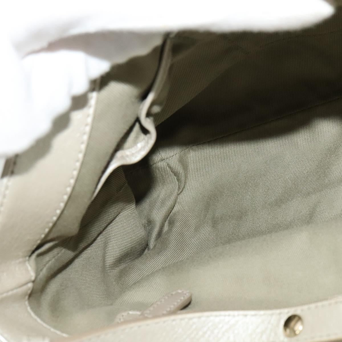 Bvlgari Chandra Flap Shoulder Bag Leather