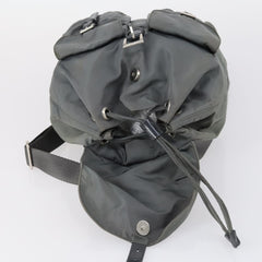 Prada Double Front Pocket Backpack Tessuto