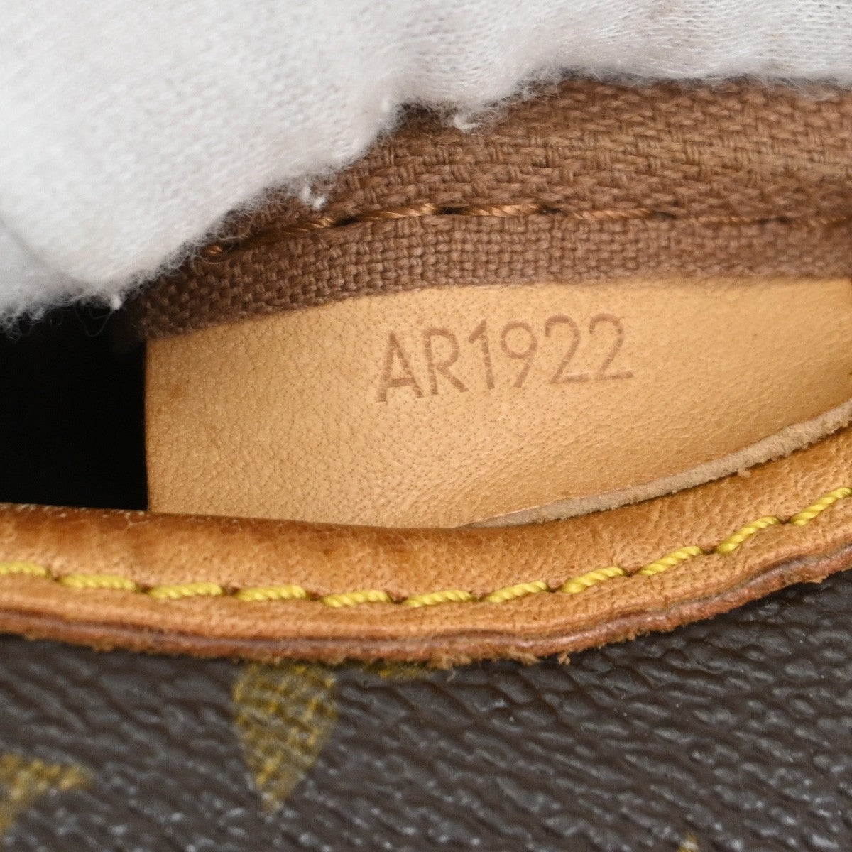 Louis Vuitton Saumur Handbag Monogram Canvas