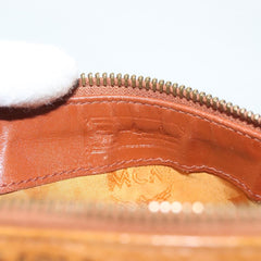 MCM Visetos logogramme Handbag Canvas and Leather