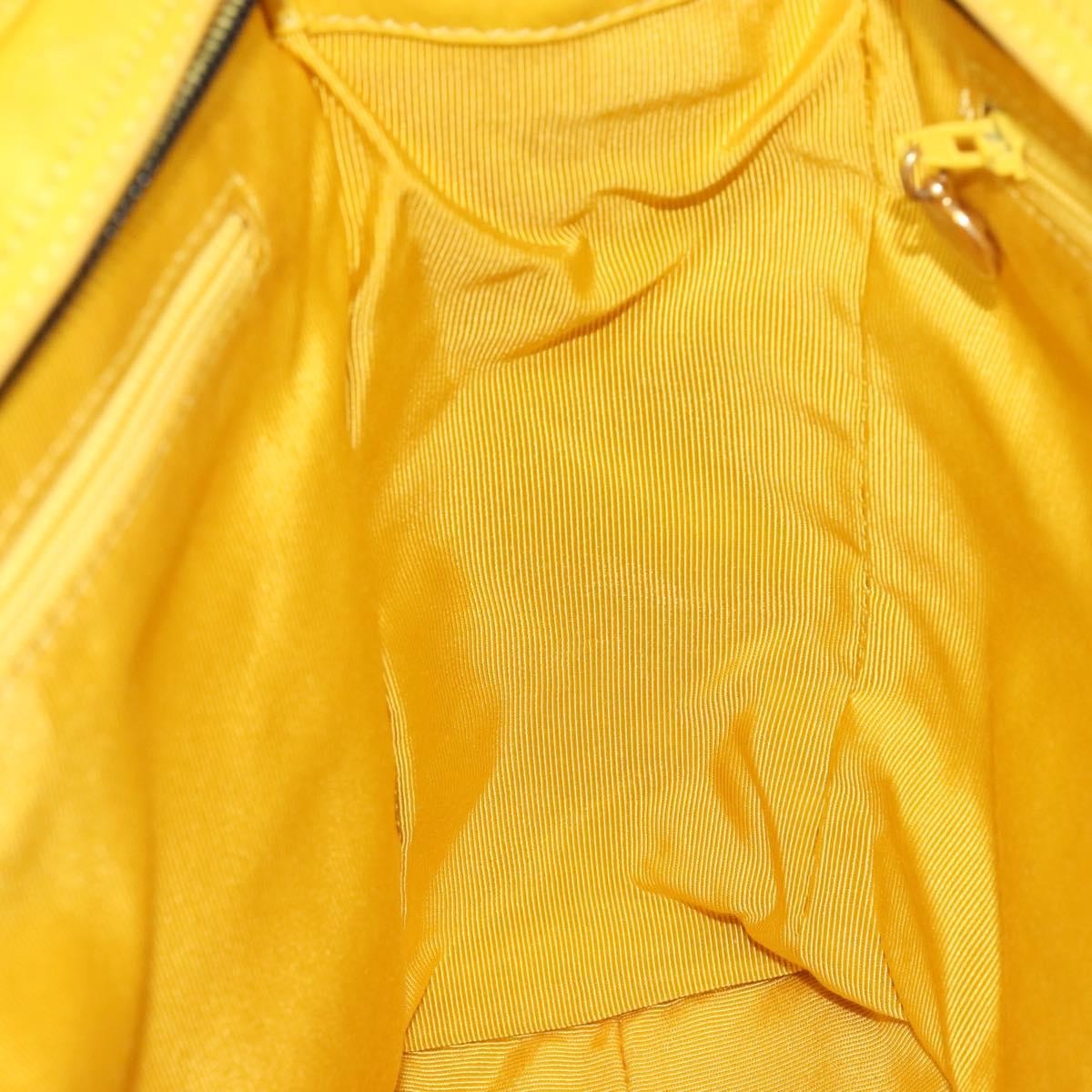 Chanel Vintage CC Resin Pocket Tote Quilted Leather