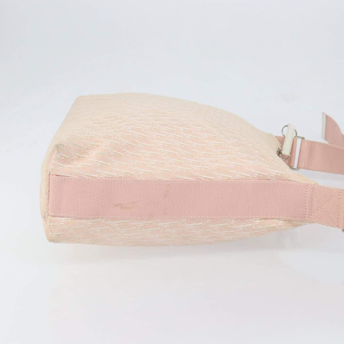 Christian Dior Vintage Trotter Messenger Bag Diorissimo Canvas