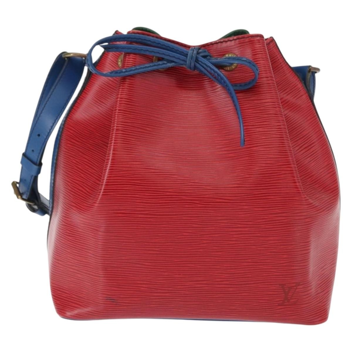 Louis Vuitton Tricolor Petit Noe NM Handbag Epi Leather