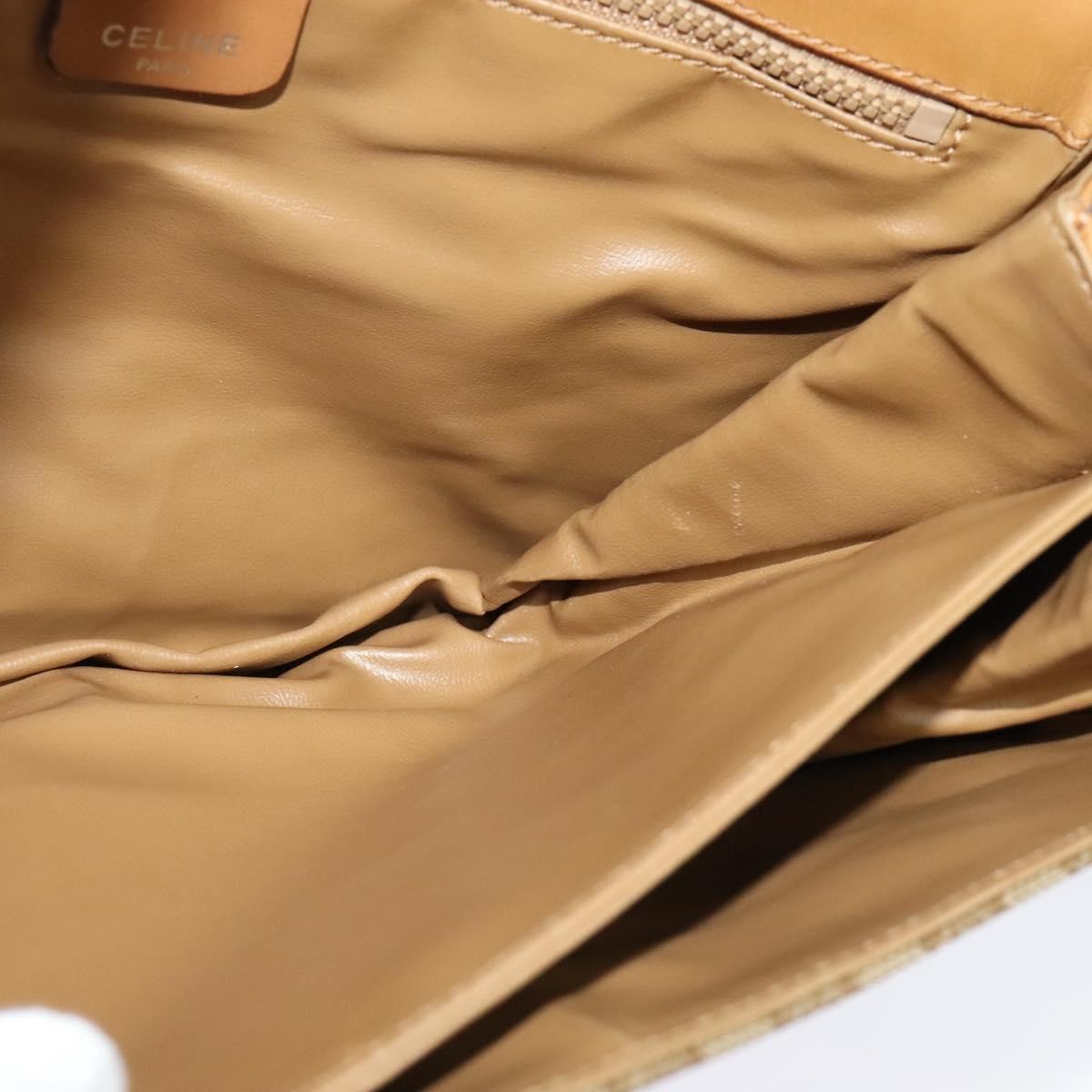 Celine Macadam Shoulder Bag PVC Leather