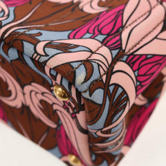 Prada Canapa Open Tote Canvas