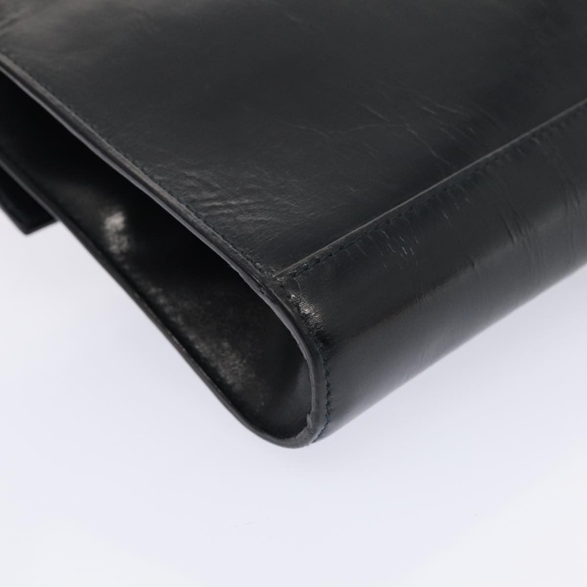 Celine Vintage Circle Logo Crossbody Bag Leather