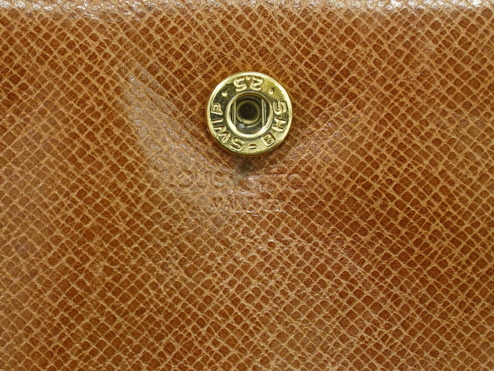 Louis Vuitton Porte Tresor Etui Papiers Wallet Monogram Canvas