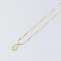 Givenchy Logo G Necklace Metal