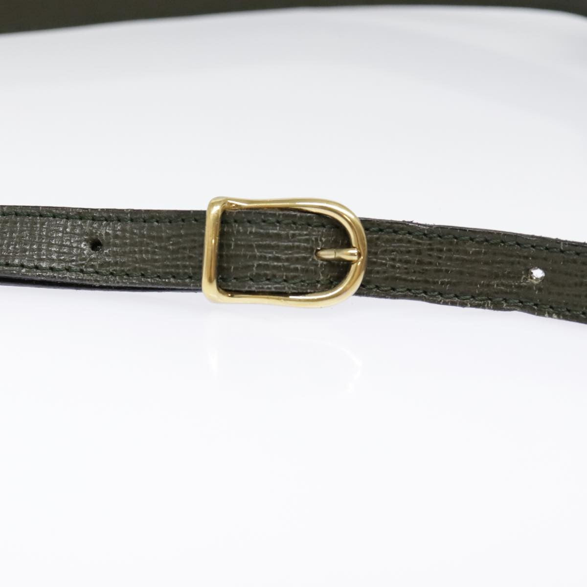 Celine Vintage Circle Logo Crossbody Bag Leather