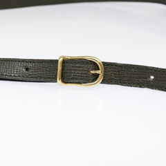 Celine Vintage Circle Logo Crossbody Bag Leather