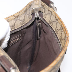 Gucci Flat Messenger Bag GG Coated Canvas